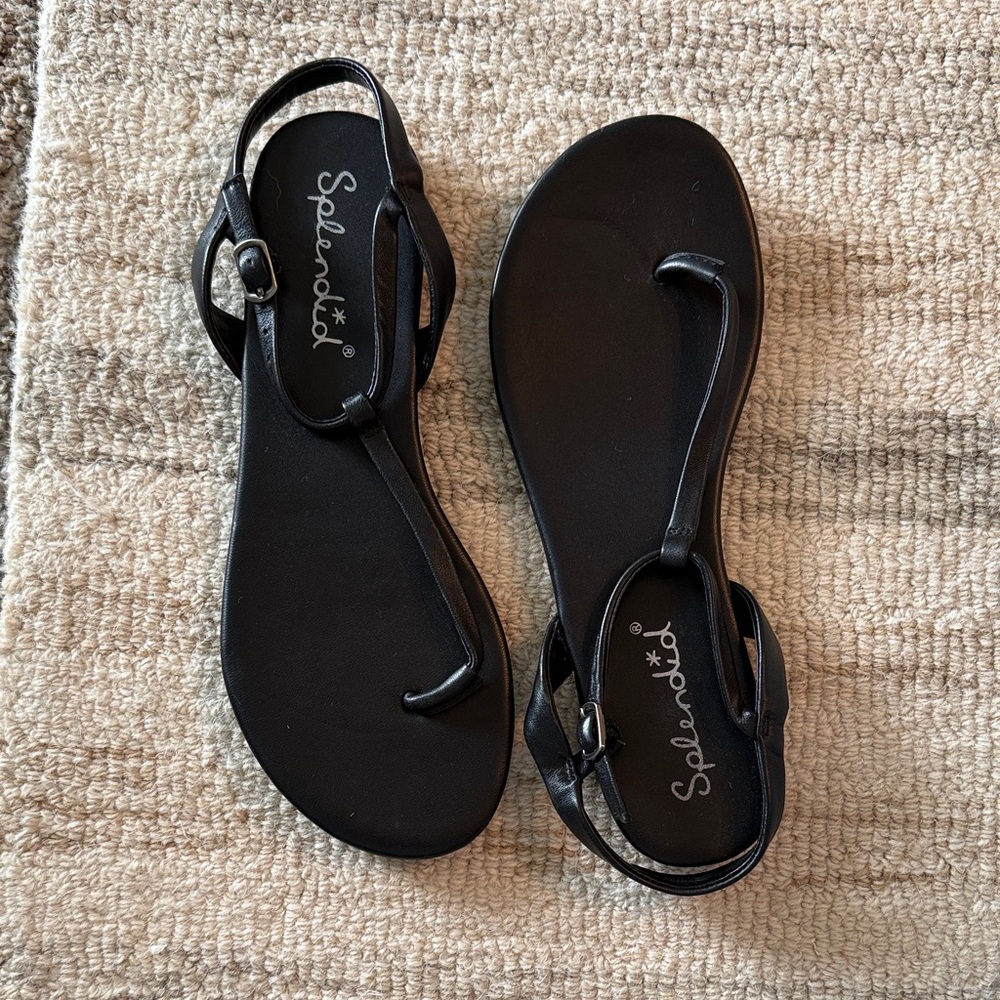Splendid Elegant Black Sandals